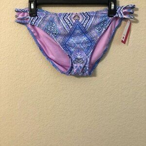 Xhiliration Hipster Bikini Bottom Swimsuit NWT